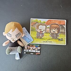 Funko Mopeez Walking Dead Daryl Dixon Plush with Free 5x7 Artwork